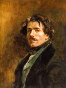 Eugène Delacroix - A self-portrait of the Artist, 1837