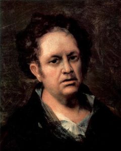 Francisco de Goya - A Portrait of the Artist