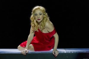 Carmen Machi as Helen of Troy in Miguel del Arco's Juicio a una Zorra