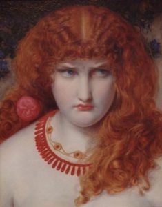 Helen of Troy by Anthony Frederick Sandys c.1867