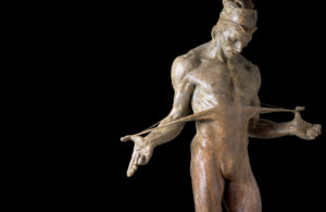 Richard MacDonald's sculptures at MEAM. This one features the dancer Rudolf Khametovich Nureyev.