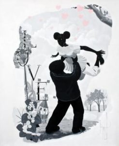 Kerry James Marshall. Vignette, 2008. Courtesy Art Institute of Chicago (prior gift of Adeline Yates).