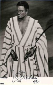 Laurence Olivier as Othello, 1966