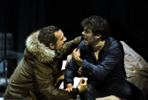 Pablo Derqui and Ivan Benet in L'ànec salvatge (The Wild Duck) based on the play by Henrik Ibsen. Photo © Ros Ribas.