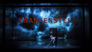 Joel Joan is the monster in Frankenstein.